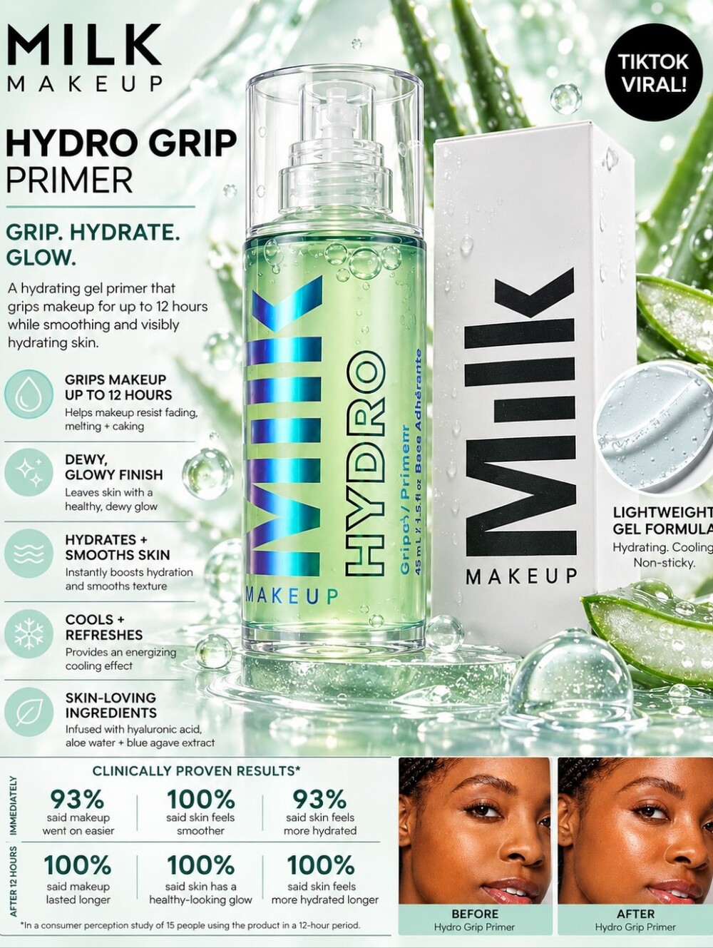 Milk Makeup Hydro Grip Primer – 45 mL